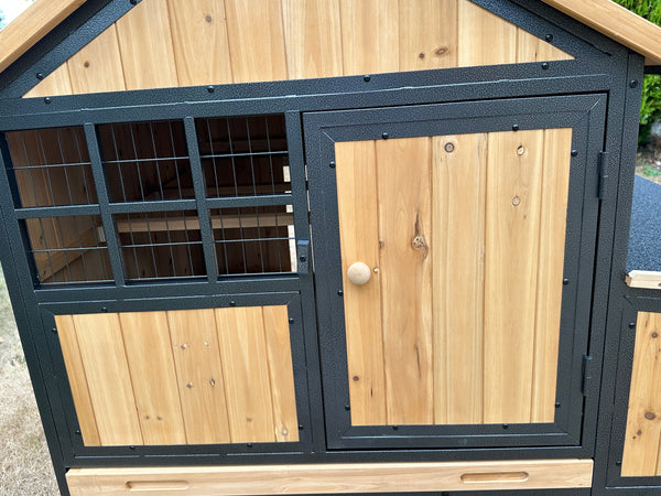 NEW-METAL Cottage Coop.  in-stock