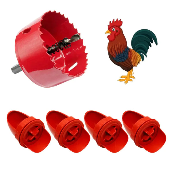 Rain Proof No Waste Ducks Feeders