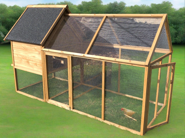 KONA COOP for 6-8 Hens:  Designed in Kona.
