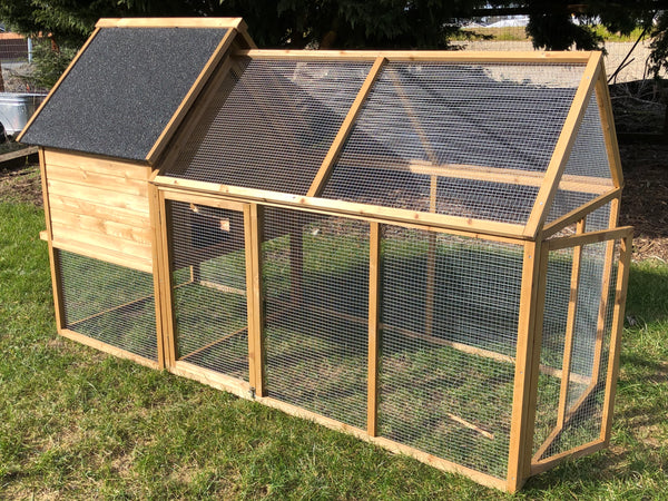 KONA COOP for 6-8 Hens:  Designed in Kona.