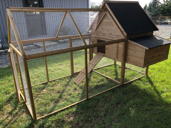 KONA COOP for 6-8 Hens:  Designed in Kona.