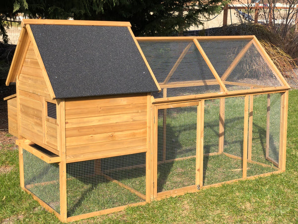KONA COOP for 6-8 Hens:  Designed in Kona.
