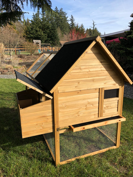 KONA COOP for 6-8 Hens:  Designed in Kona.